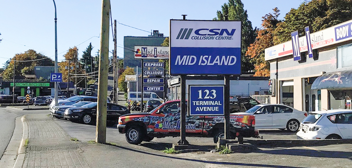 FOR IMMEDIATE RELEASE CSN Mid Island Collision Earns Official
